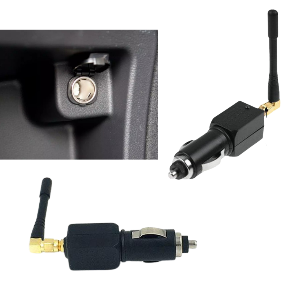 Vehicle GPS Signal Blocker | 12V Cigarette-Lighter Plug | Compact Portable Design | Location Privacy