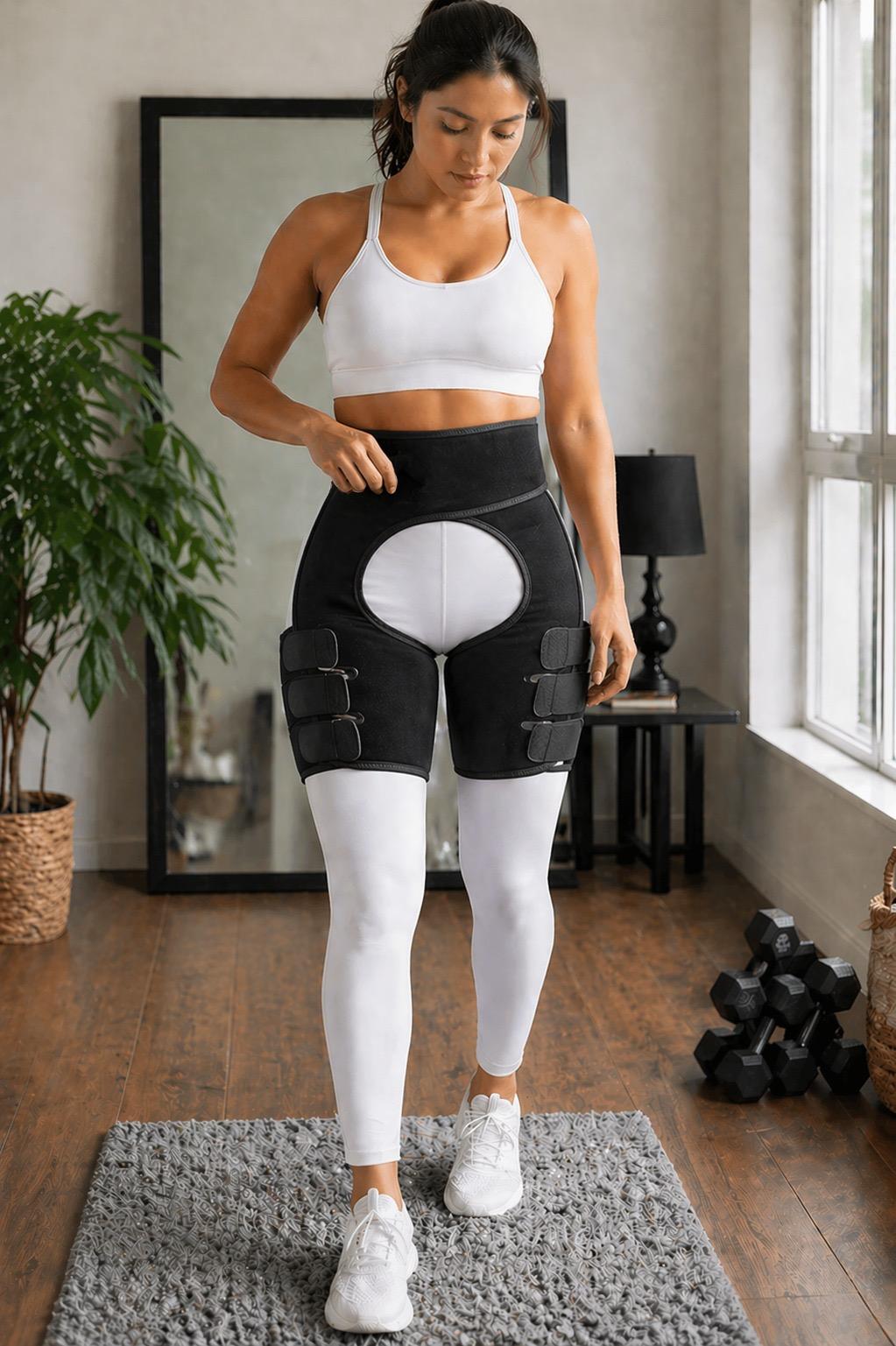 Waist & Thigh Support Band | Adjustable Wrap Panel | Polyester & One Size Fits Most