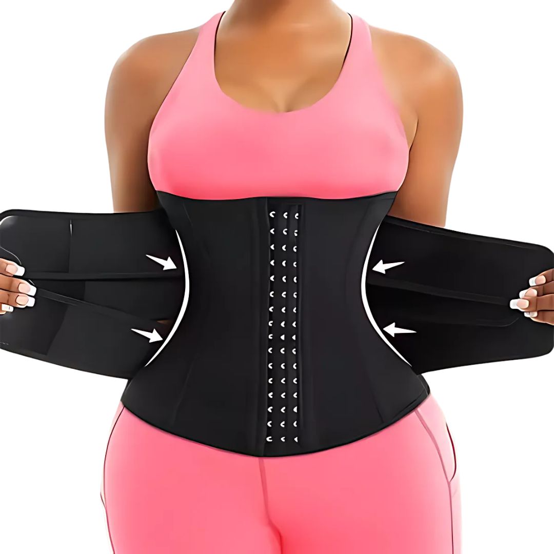 Waist Trainer Belt | Triple Compression & Breathable Neoprene | Postpartum Recovery & Post-Workout
