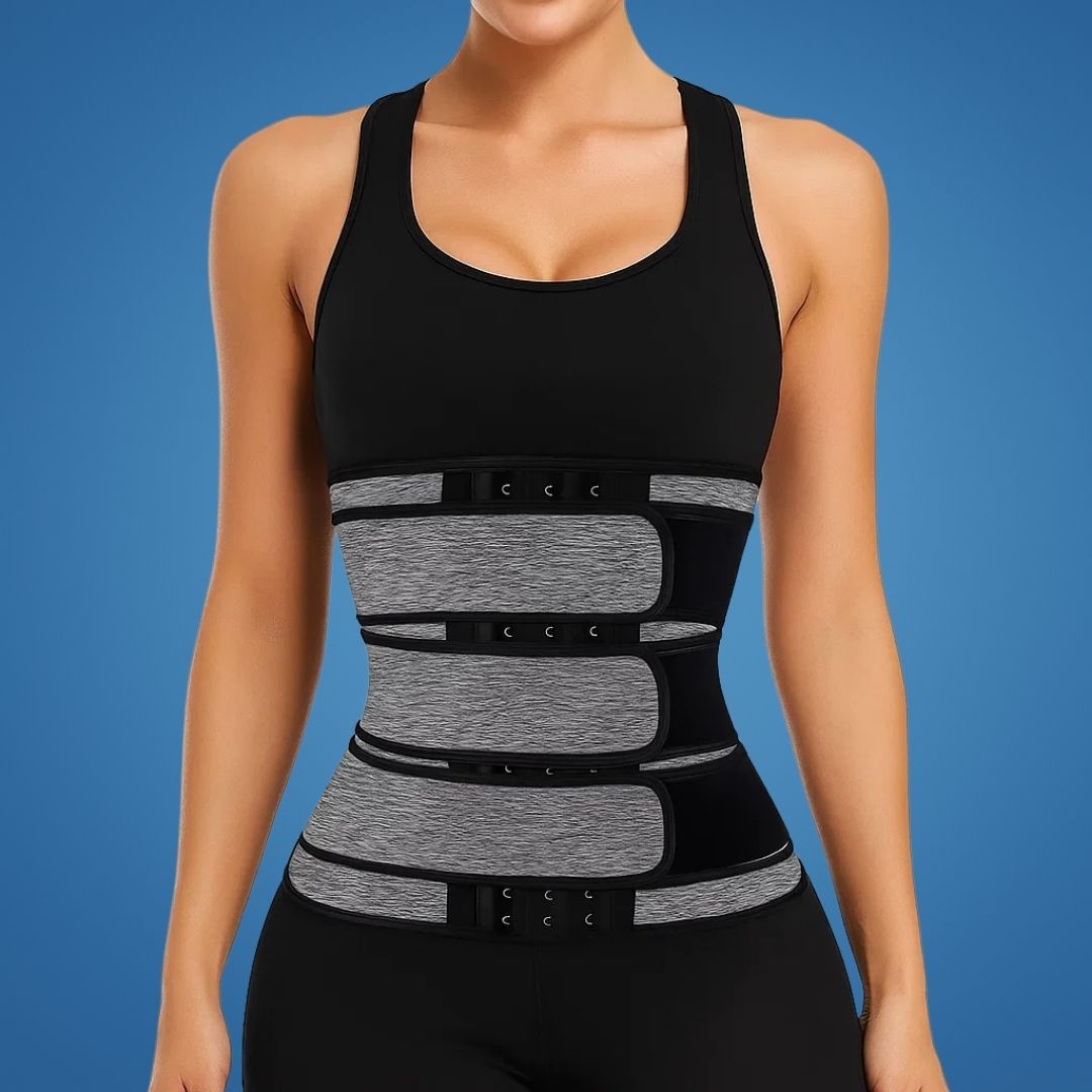 Waist Trainer Belt | Triple Compression & Breathable Neoprene | Postpartum Recovery & Post-Workout