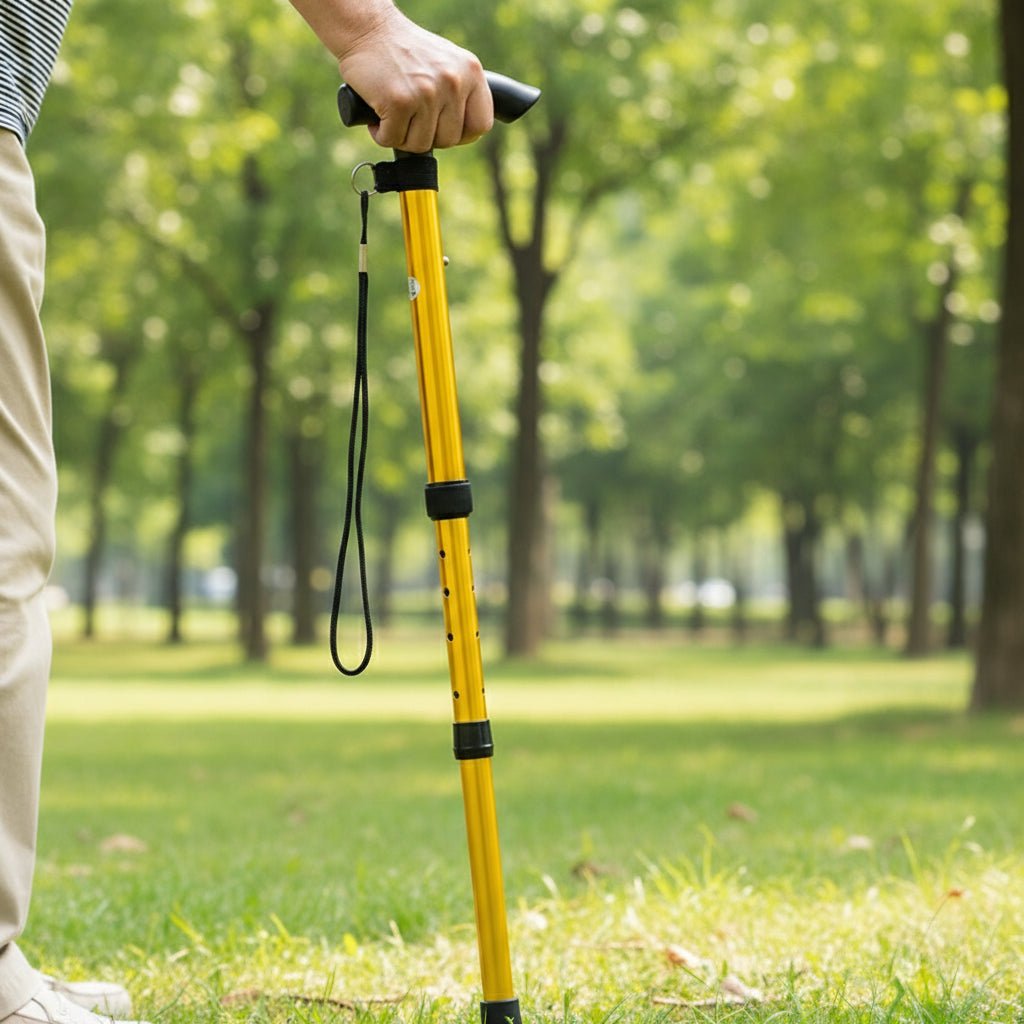 Walking Cane for Seniors | Lightweight Aluminum | Height Adjustable Ergonomic Non-Slip Handle