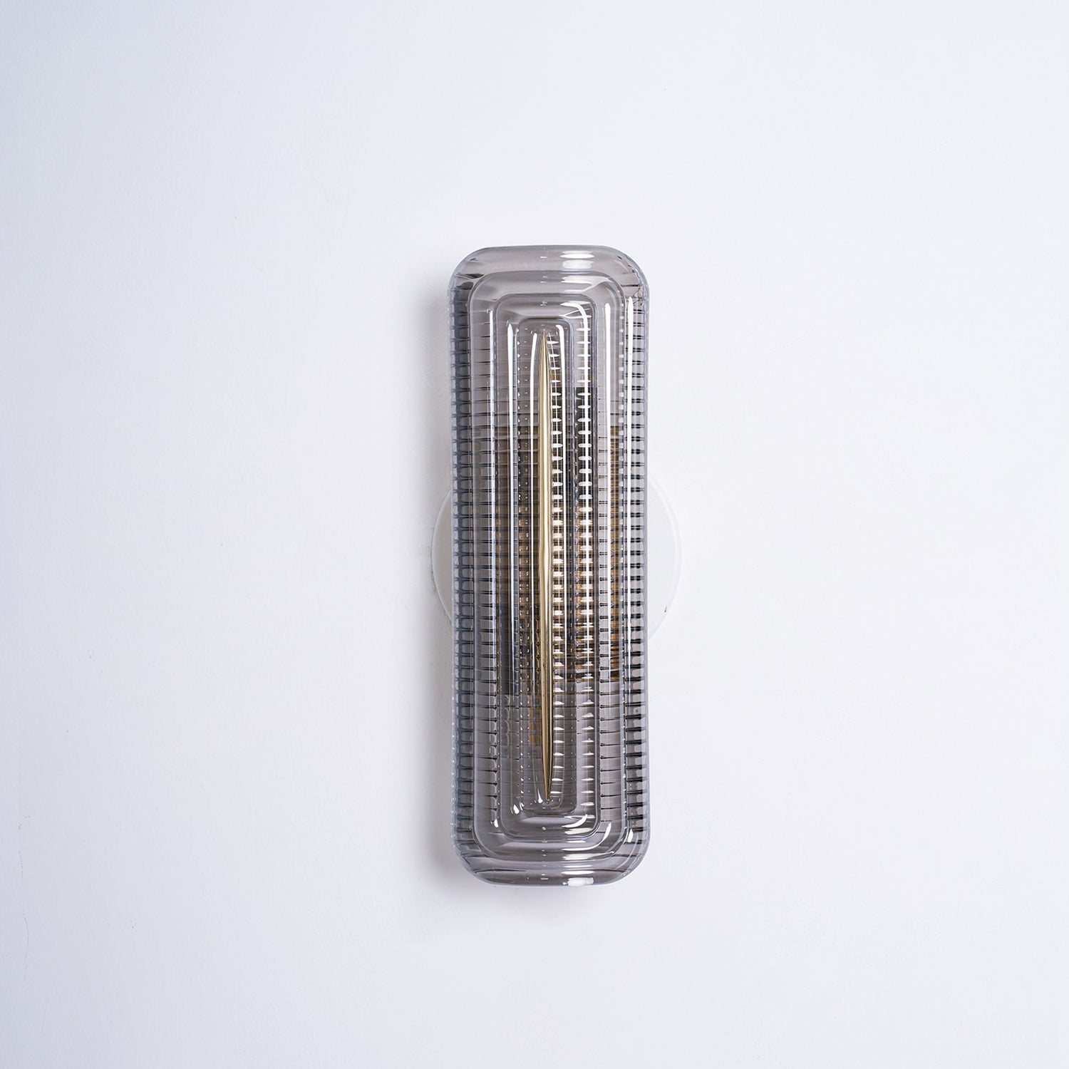Wall Lamp | Geometric Textured Linear Design | Dimmable Hardwired | Ambient Accent Light
