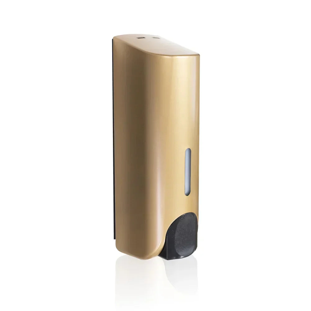 Wall-Mounted Shower Dispenser Set | Triple Pump | Transparent Body, 350ml Each | Space-Saving