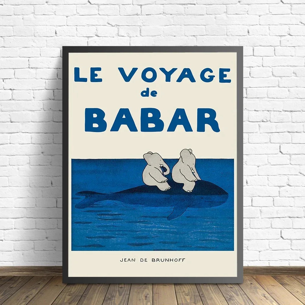 Wall Poster | Classic Storybook Illustration | Matte Finish & High-Quality Print | Versatile Decor