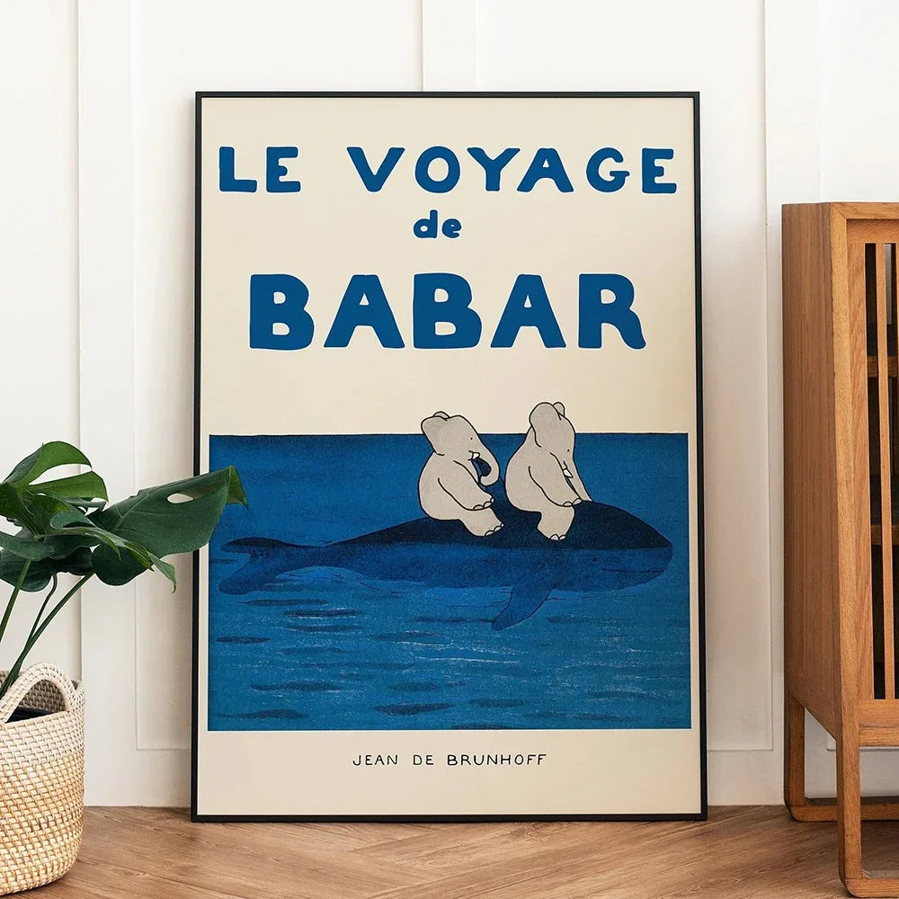 Wall Poster | Classic Storybook Illustration | Matte Finish & High-Quality Print | Versatile Decor