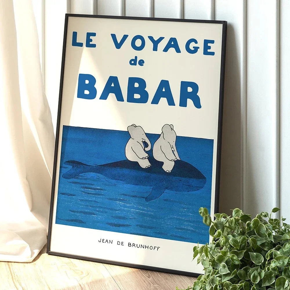 Wall Poster | Classic Storybook Illustration | Matte Finish & High-Quality Print | Versatile Decor