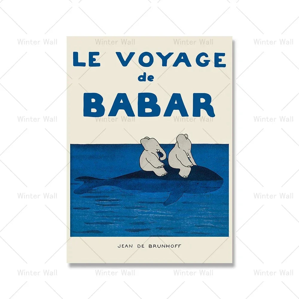 Wall Poster | Classic Storybook Illustration | Matte Finish & High-Quality Print | Versatile Decor