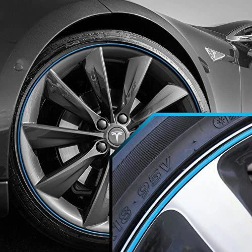 Wheel Rim Protector | Rubber Protective Strip | 8m Length | Scratch Protection