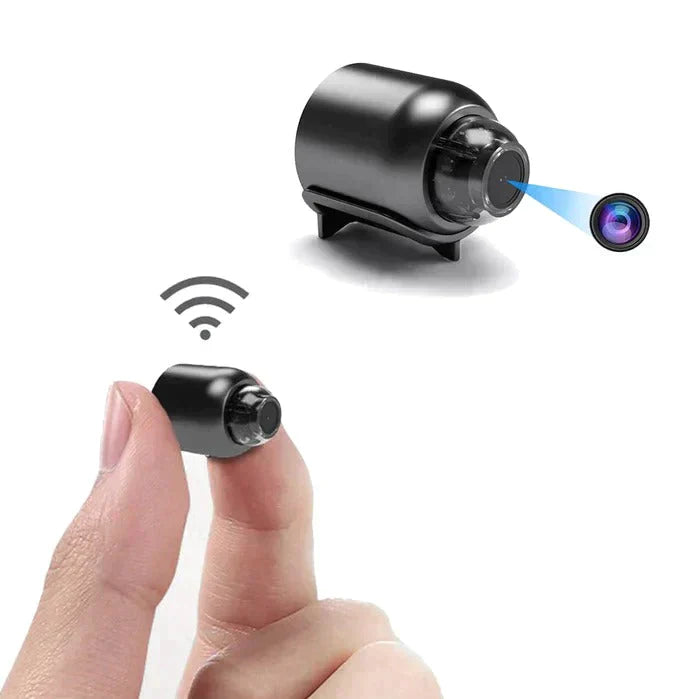 WiFi Security Camera | Full HD Night Vision & Wide-Angle | Magnetic Rotating Mount