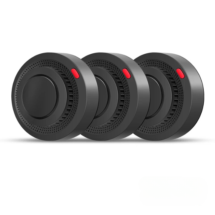 WiFi Smoke Alarm | Bluetooth & App-Connected | Smoke & Heat Detection, 85 dB | Home Safety
