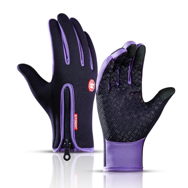 Winter Thermal Gloves | Waterproof Touchscreen | Non-Slip Grip & Elastic Cuff