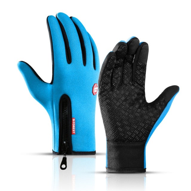 Winter Thermal Gloves | Waterproof Touchscreen | Non-Slip Grip & Elastic Cuff