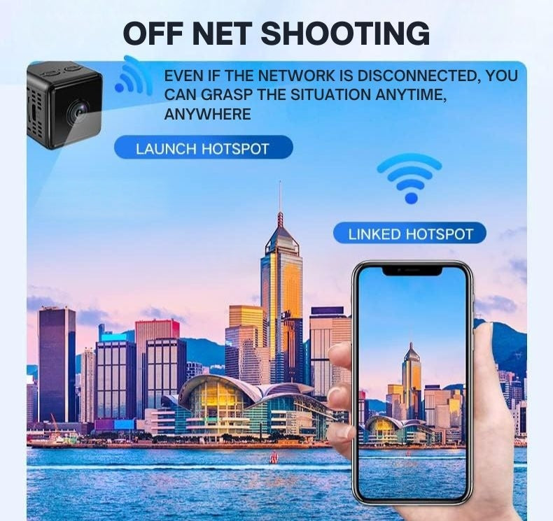 Wireless WiFi Security Camera | Full HD Video | Weatherproof, App-Controlled & Long Battery Life