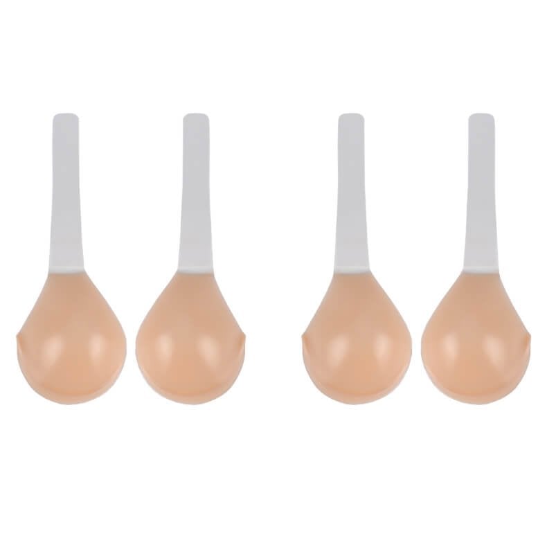 Women's Adhesive Cups | Seamless Silicone Strapless | Reusable Adhesive | Comfortable Fit