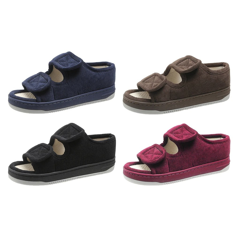 Women’s Diabetic Sandals | Wide Fit & Adjustable Straps | Soft Cushioned Insole & Breathable Design