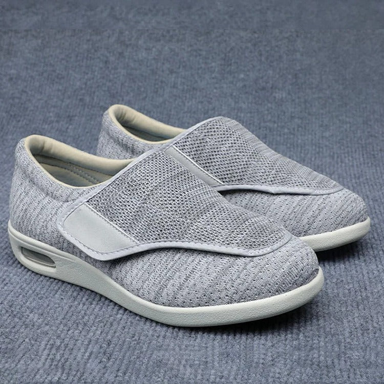 Women's Extra-Wide Walking Shoes | Breathable Mesh & Arch Support | Removable Memory Foam Insoles
