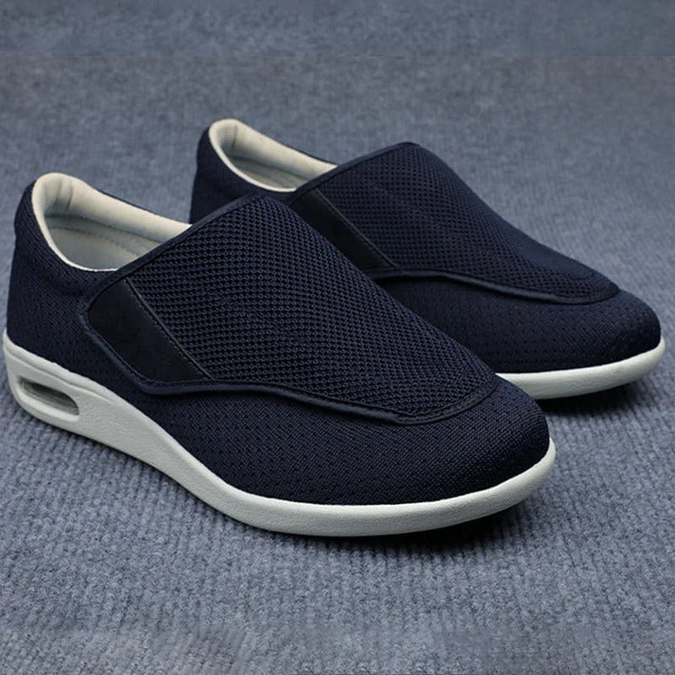 Women's Extra-Wide Walking Shoes | Breathable Mesh & Arch Support | Removable Memory Foam Insoles