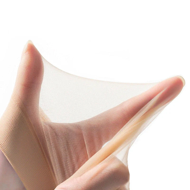 Women's Invisible No-Show Socks | Ultra-Thin Breathable Polyester | Non-Slip Grip