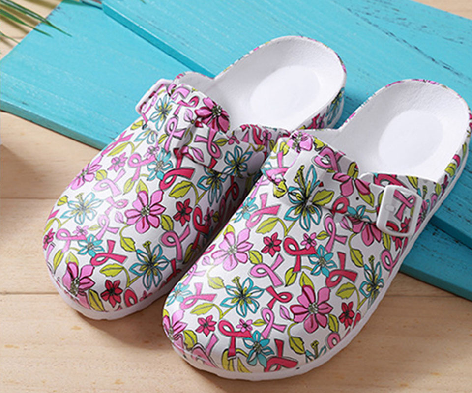 Women's Nursing Clogs | Orthopedic Support & Shock-Absorbing Sole | Removable Washable Insole