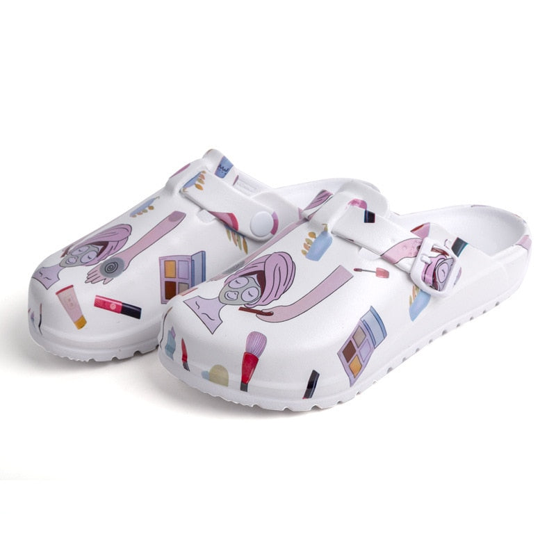 Women's Nursing Clogs | Orthopedic Support & Shock-Absorbing Sole | Removable Washable Insole
