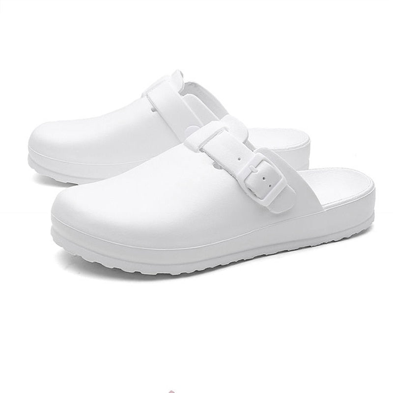 Women's Nursing Clogs | Orthopedic Support & Shock-Absorbing Sole | Removable Washable Insole