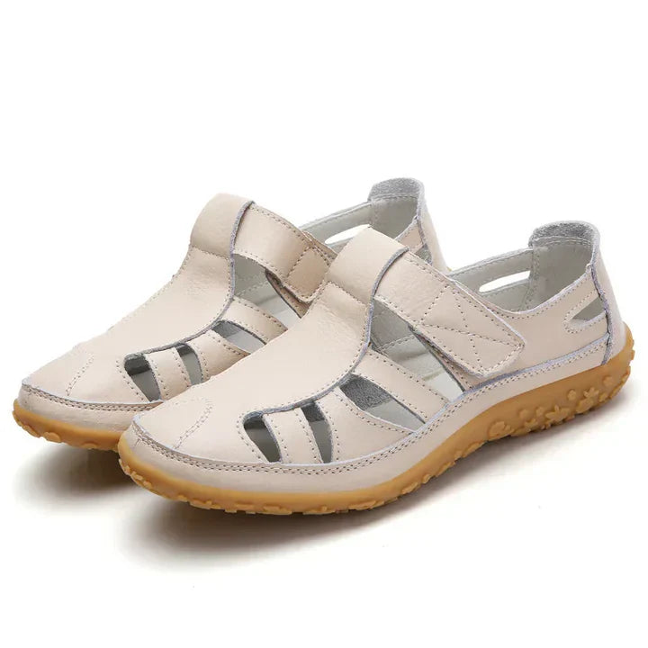 Women's Orthopedic Sandals | Cutout Design | Arch Support & Adjustable Straps