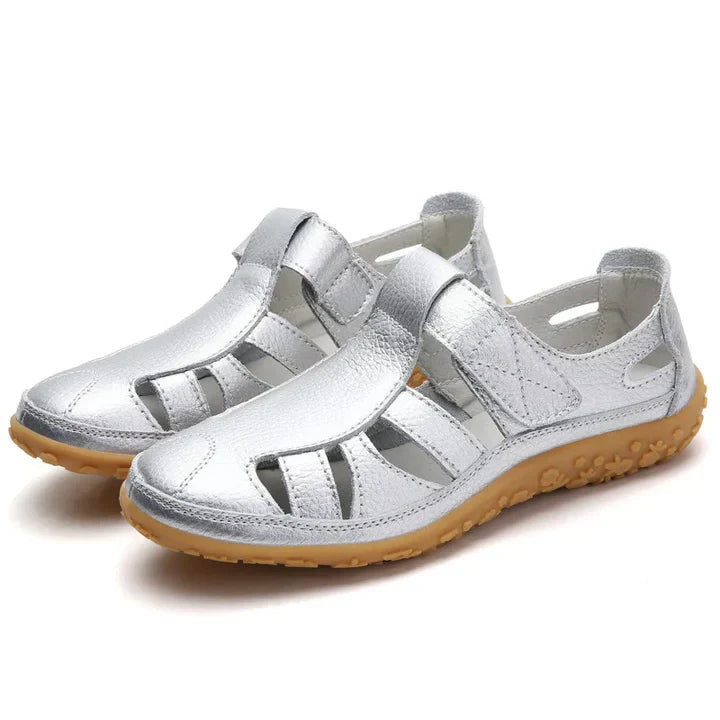 Women's Orthopedic Sandals | Cutout Design | Arch Support & Adjustable Straps
