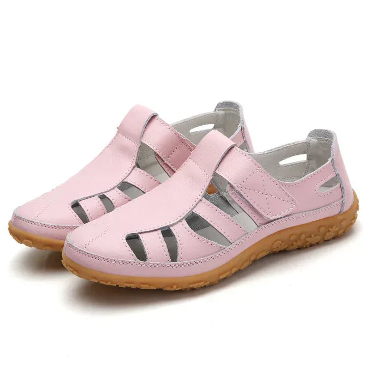 Women's Orthopedic Sandals | Cutout Design | Arch Support & Adjustable Straps