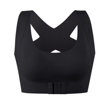 Women's Posture Correcting Bra | Front-Closure Bralette | Padded Straps & Bust Lift