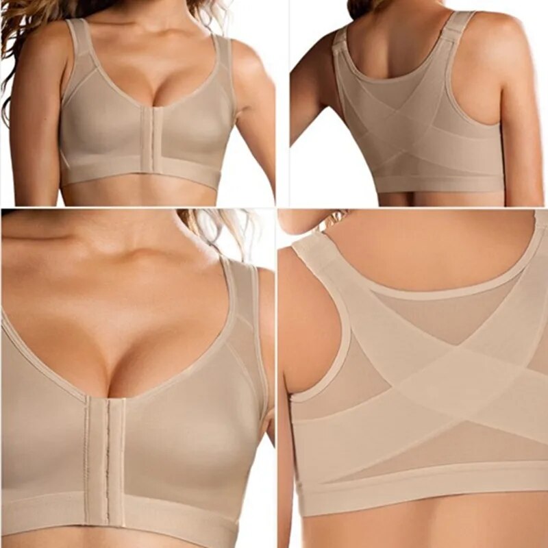 Women's Posture Correcting Bra | Wireless & Seamless | Full-Bust Support