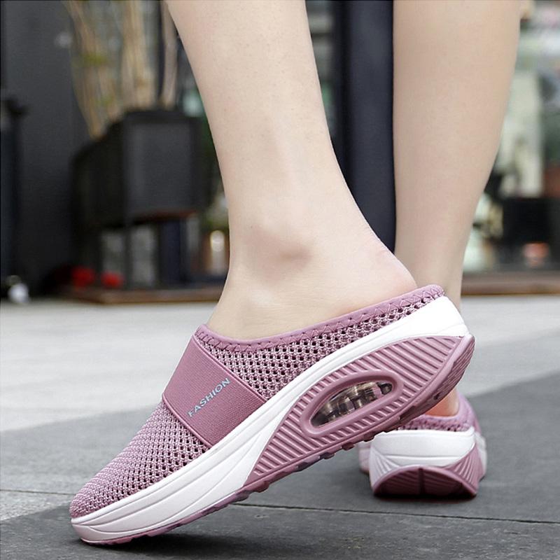 Women's Slingback Sandals | Air Cushion Orthopedic Design | Mesh Upper & EVA Sole | Arch Support