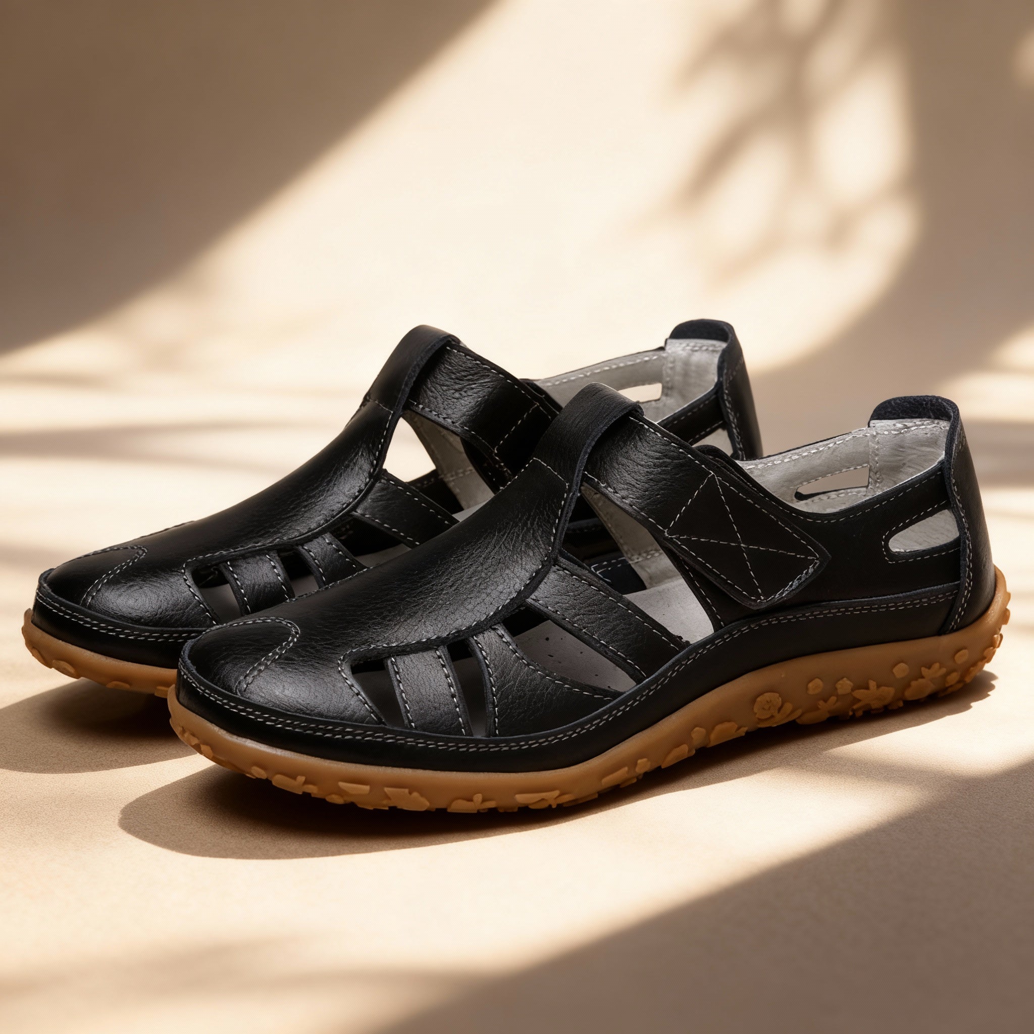 Women's Slip-On Sandals | Orthopedic | Leather Lining & Non-Slip Sole | Comfortable Fit