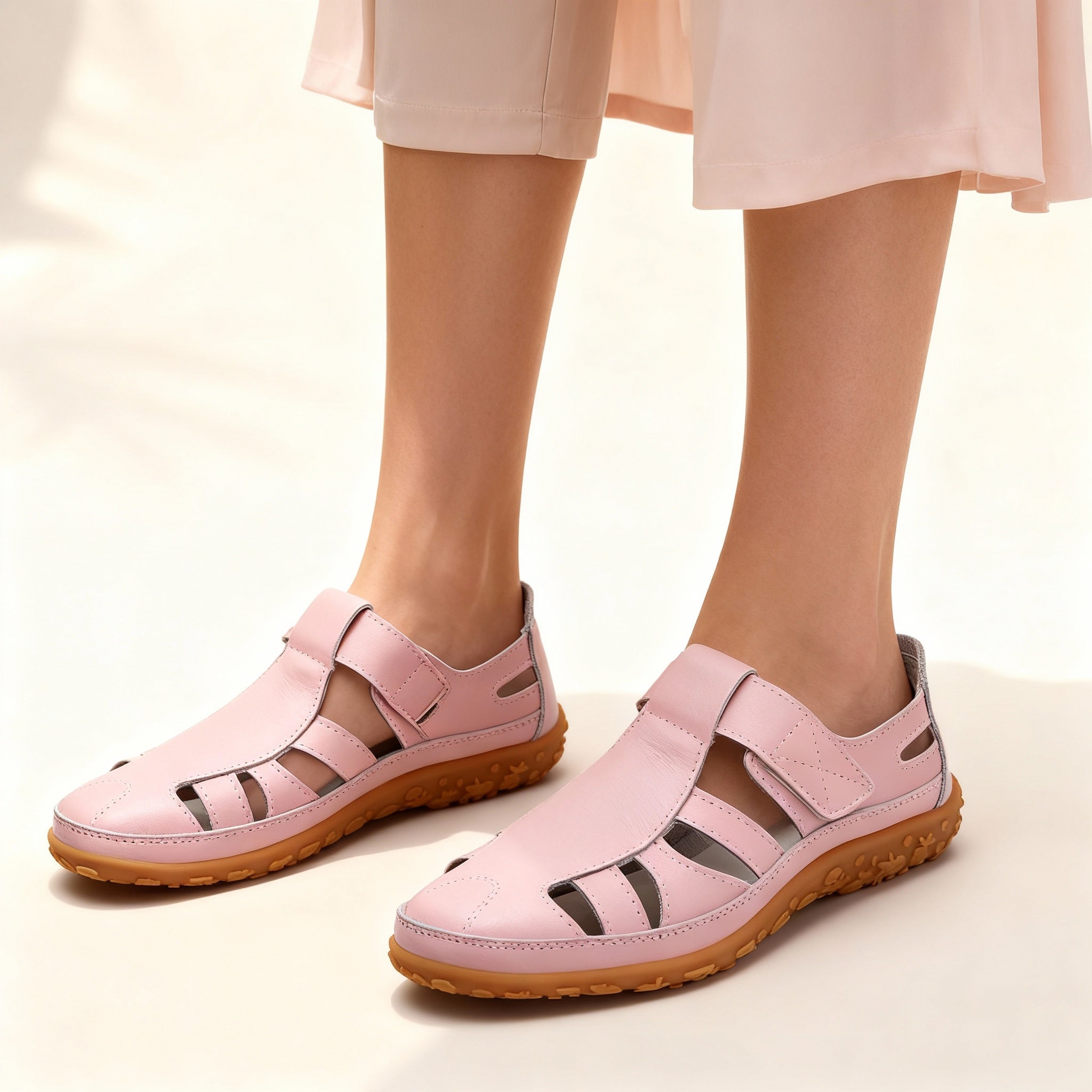 Women's Slip-On Sandals | Orthopedic | Leather Lining & Non-Slip Sole | Comfortable Fit
