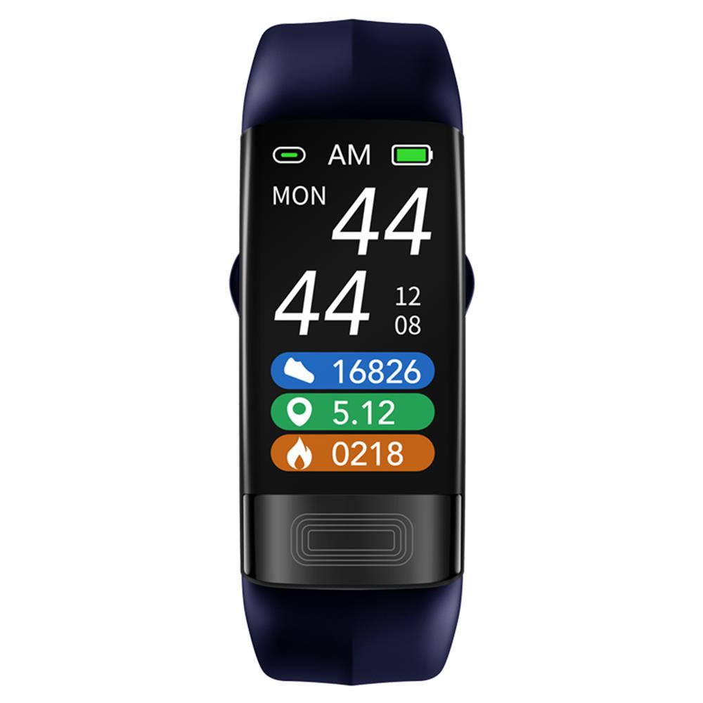 Women's Smartwatch | ECG, Blood Pressure & Heart Rate Monitor | Silicone Strap | 10-Day Standby