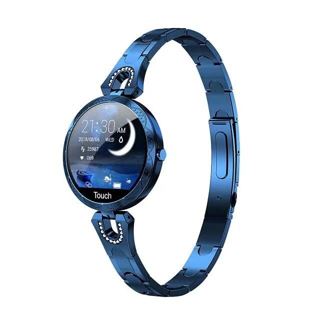 Women's Smartwatch | Waterproof Fitness Tracker | Heart Rate & Blood Pressure Monitor