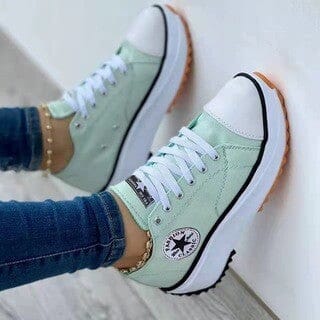 Women's Sneakers | Padded Footbed & Arch Support | Canvas Upper, Platform Sole