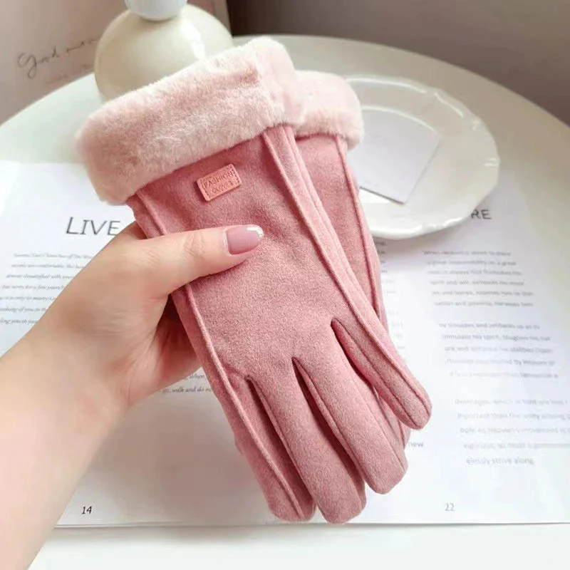 Women's Winter Gloves | Touchscreen Fingertips | Water-Resistant & Windproof | Warm Lining