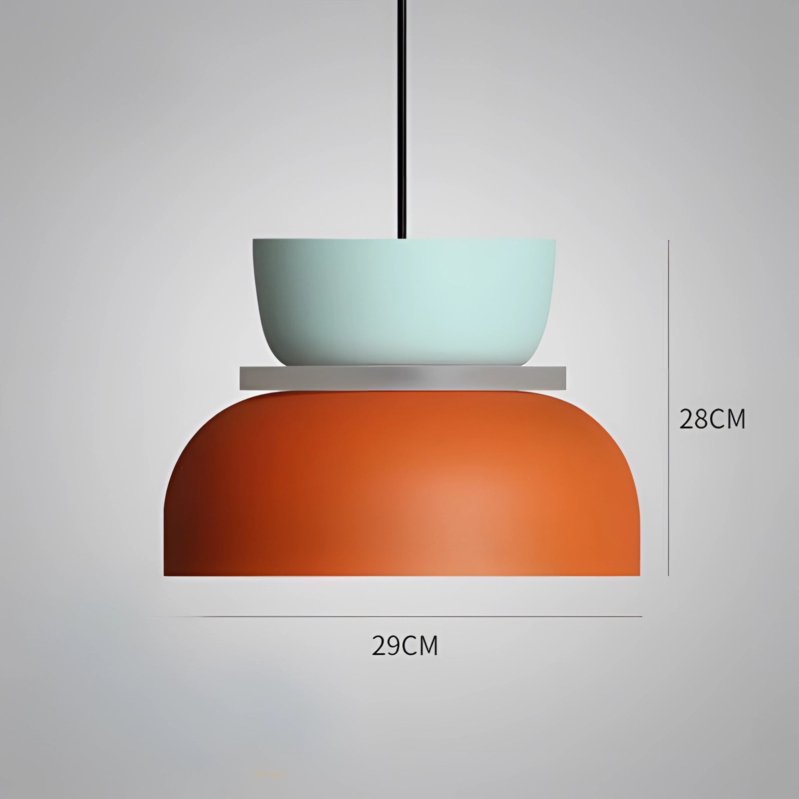 Colorful Scandinavian Pendant Lights - Modern Adjustable Ceiling Lamps