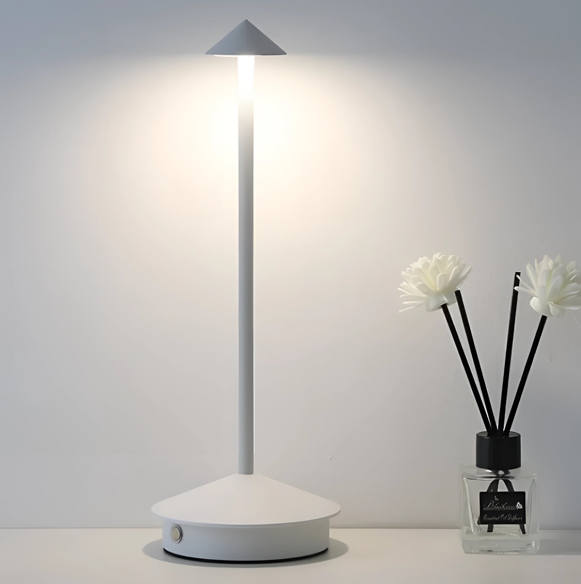 Dimmable LED Floor Lamp - Adjustable Brightness, Touch-Sensitive