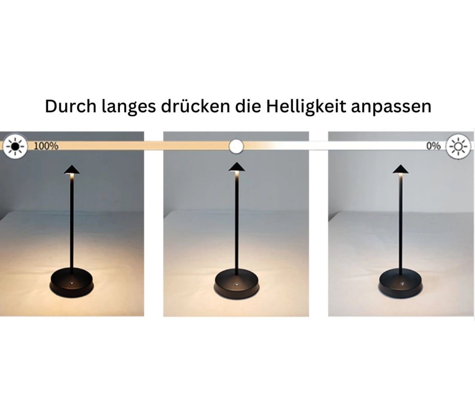 Dimmable LED Floor Lamp - Adjustable Brightness, Touch-Sensitive