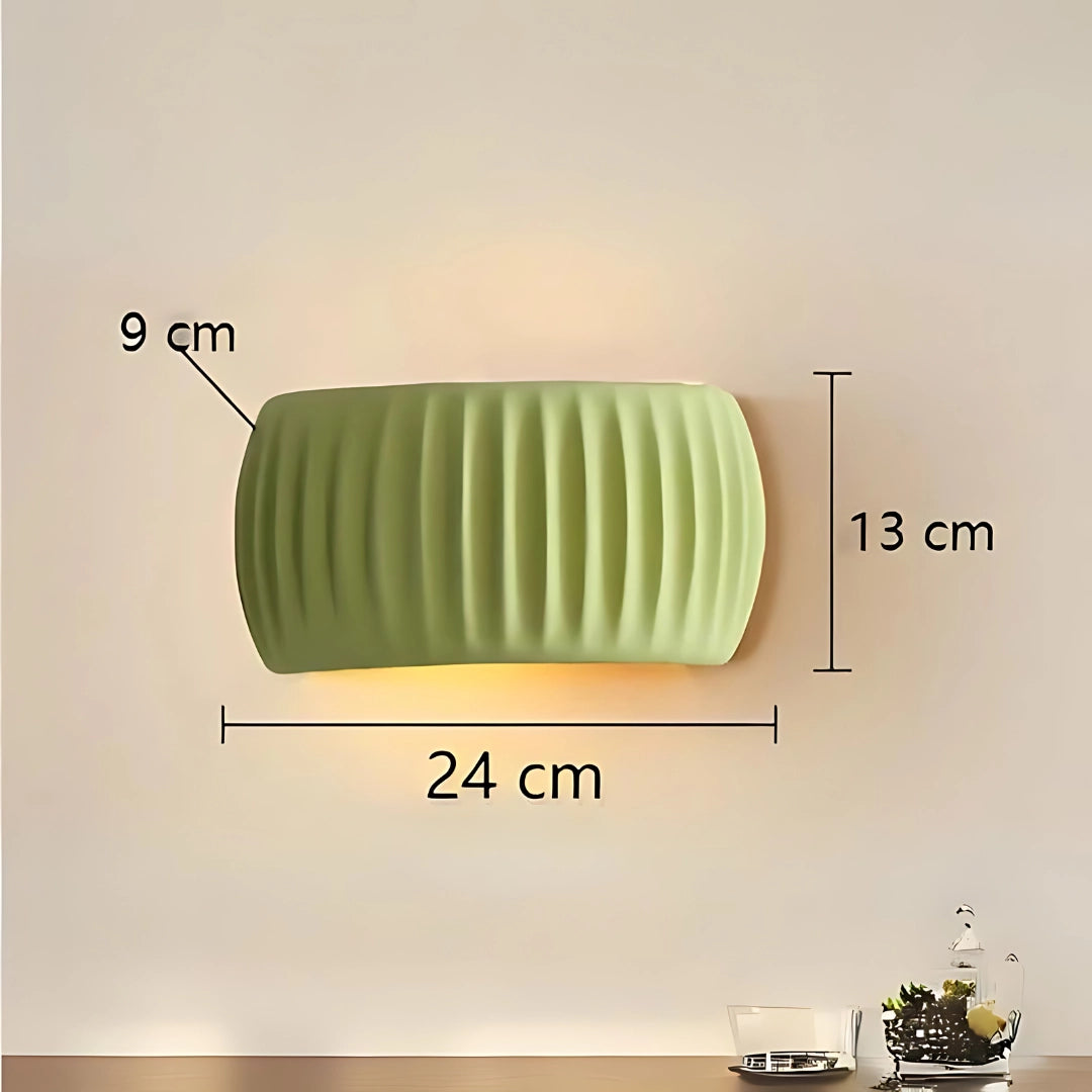 Eco-friendly textured foam roller designed for muscle recovery therapy, featuring a unique cylindrical shape and surface texture.