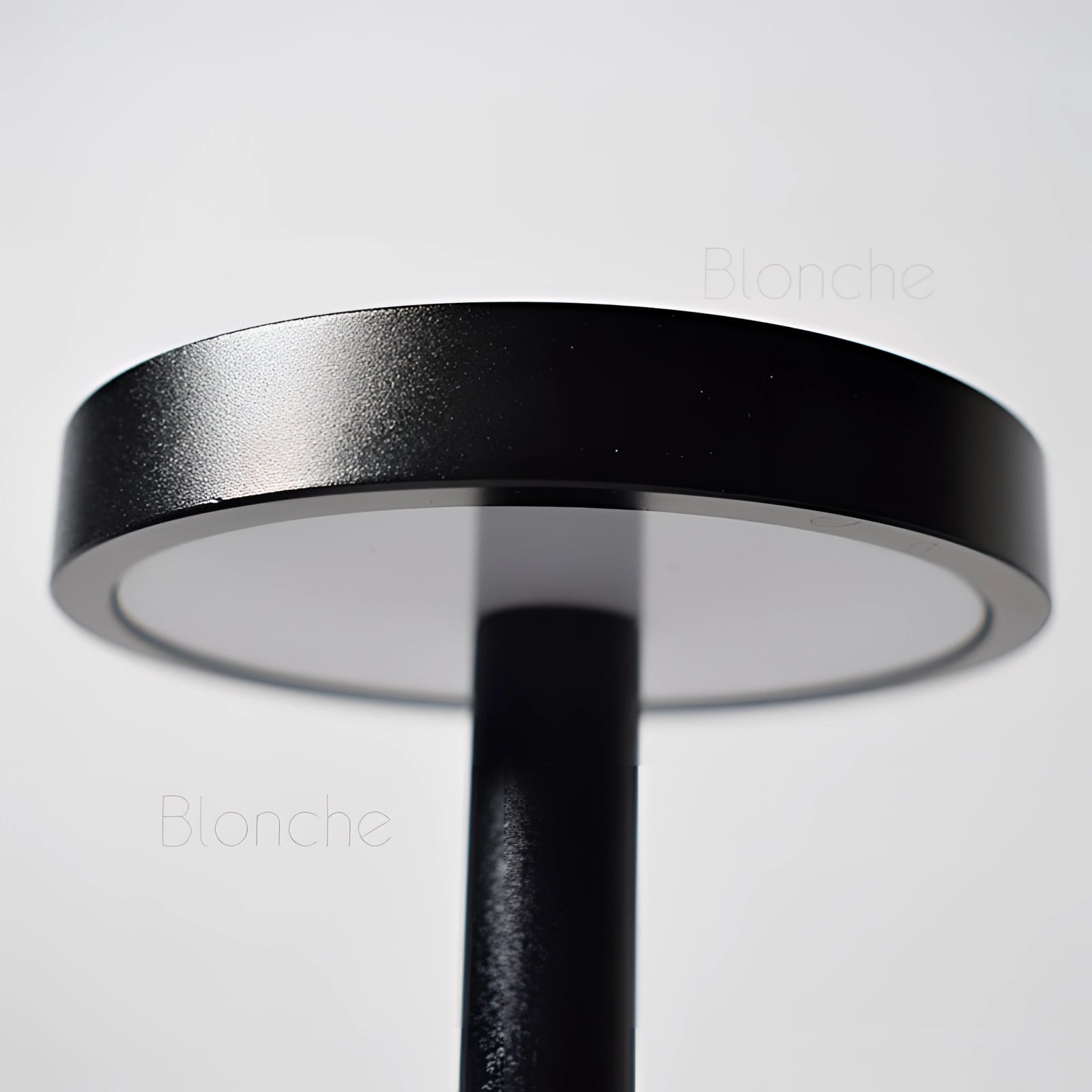Gold Minimalistic LED Desk Lamp with Circular Head and Brass Finish, Stylish Design