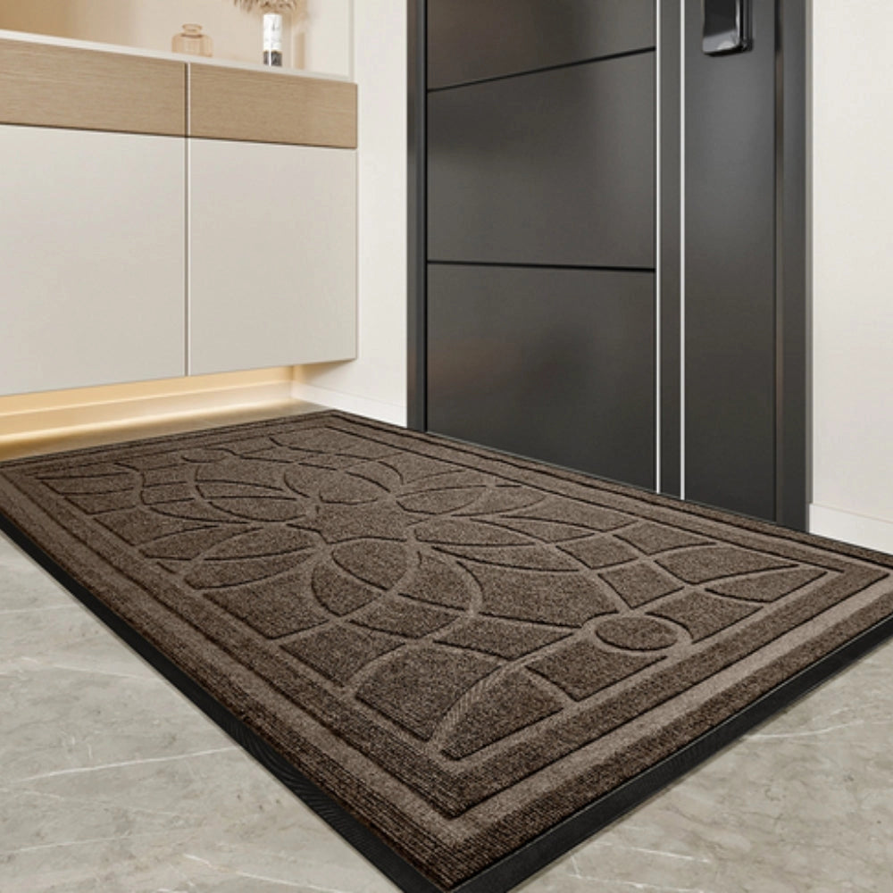 Luxury Navy Blue Non-Slip Ergonomic Anti-Fatigue Doormat