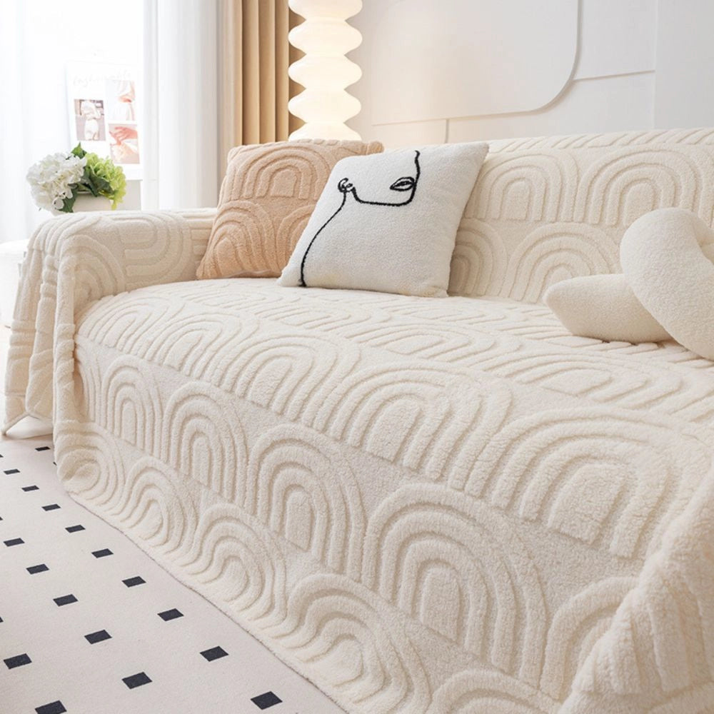 Luxury Ultra-Absorbent Plush White Bathroom Hand Towel