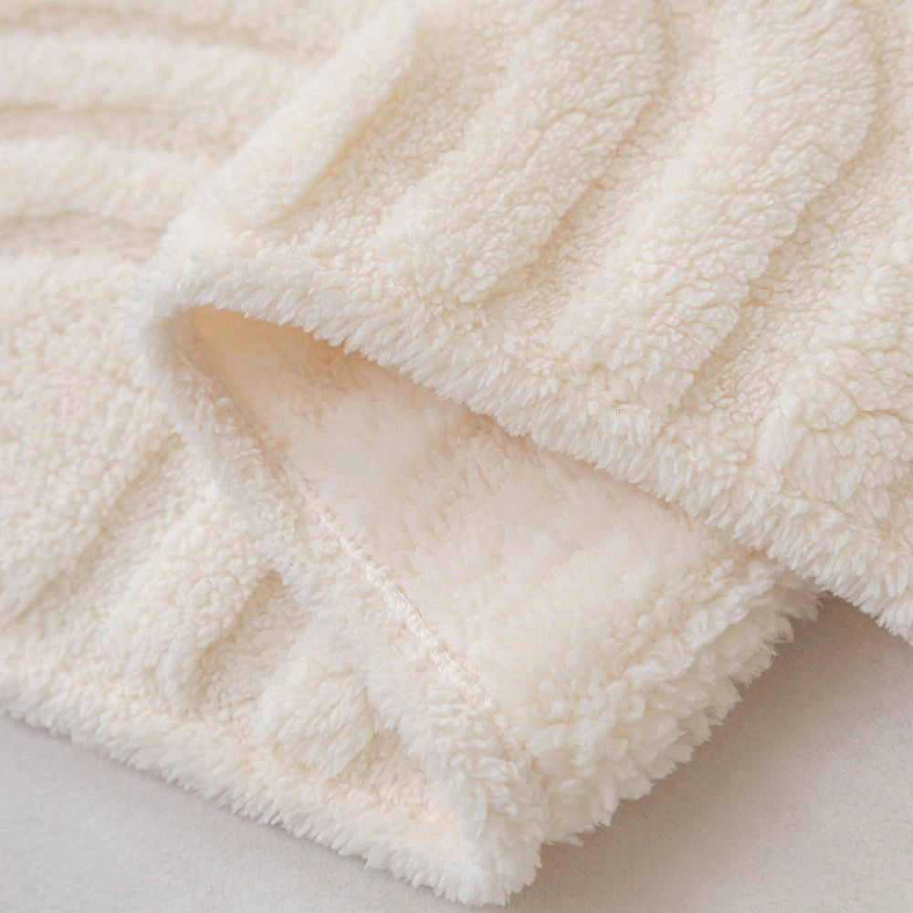 Luxury Ultra-Absorbent Plush White Bathroom Hand Towel