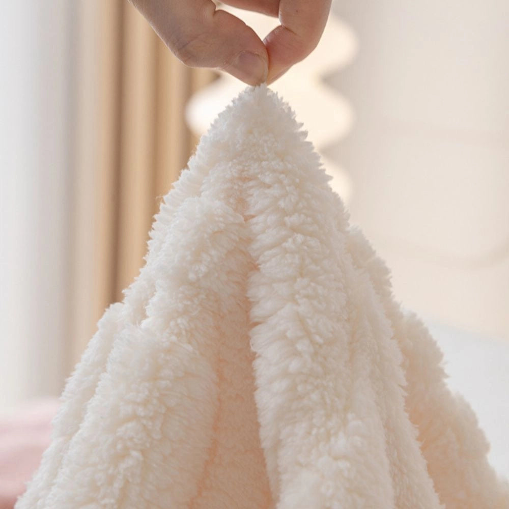 Luxury Ultra-Absorbent Plush White Bathroom Hand Towel