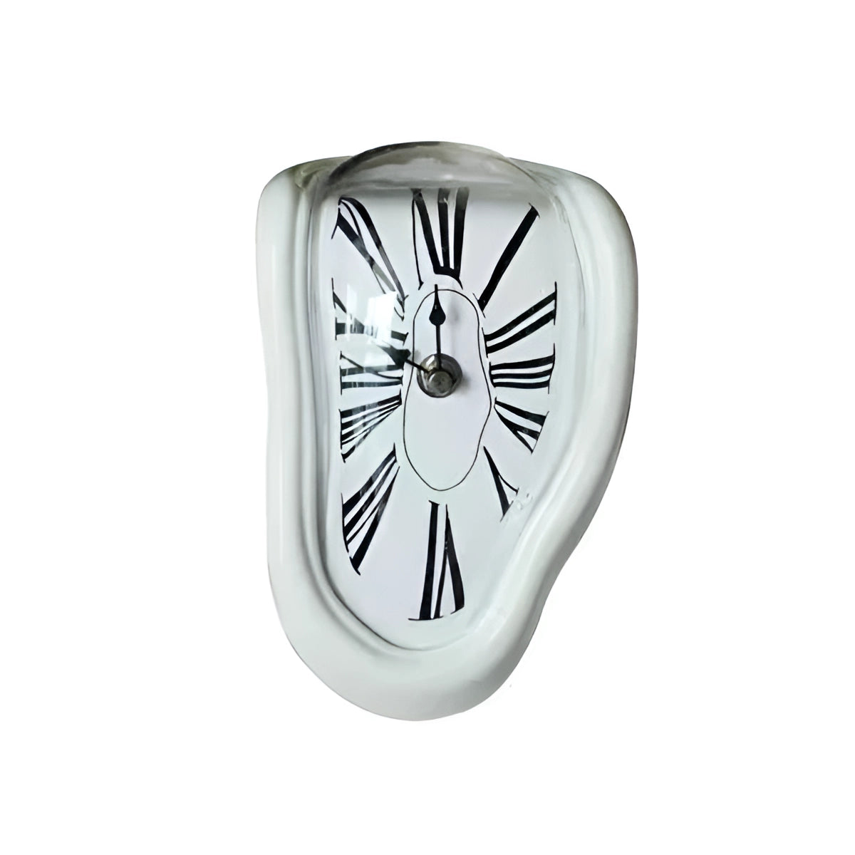 Melting Clock - Salvador Dali Style Surreal Wall Art Decor