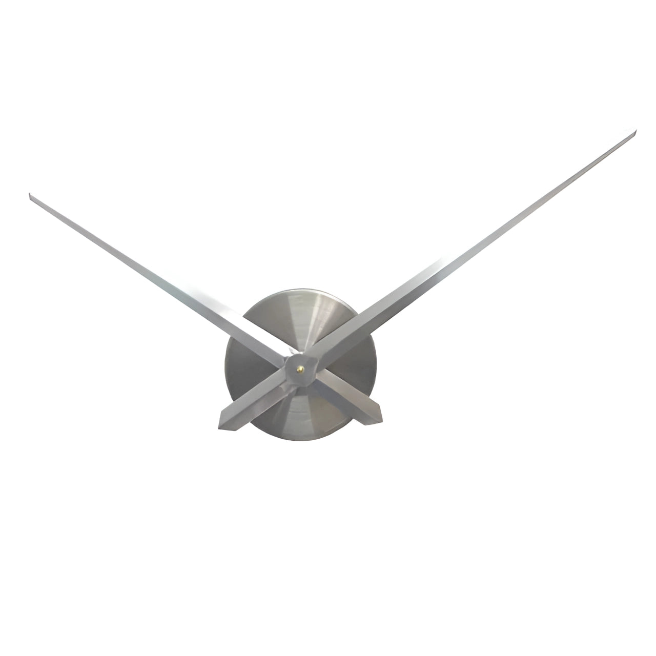 Minimalist Black Wall Clock - Contemporary Design, Large Hands