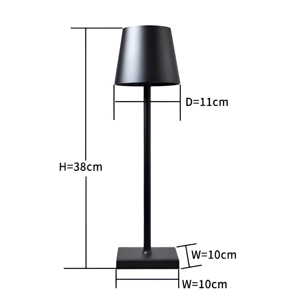 Minimalist LED floor lamp with a sleek, geometric rectangular base, designed to enhance modern home decor.