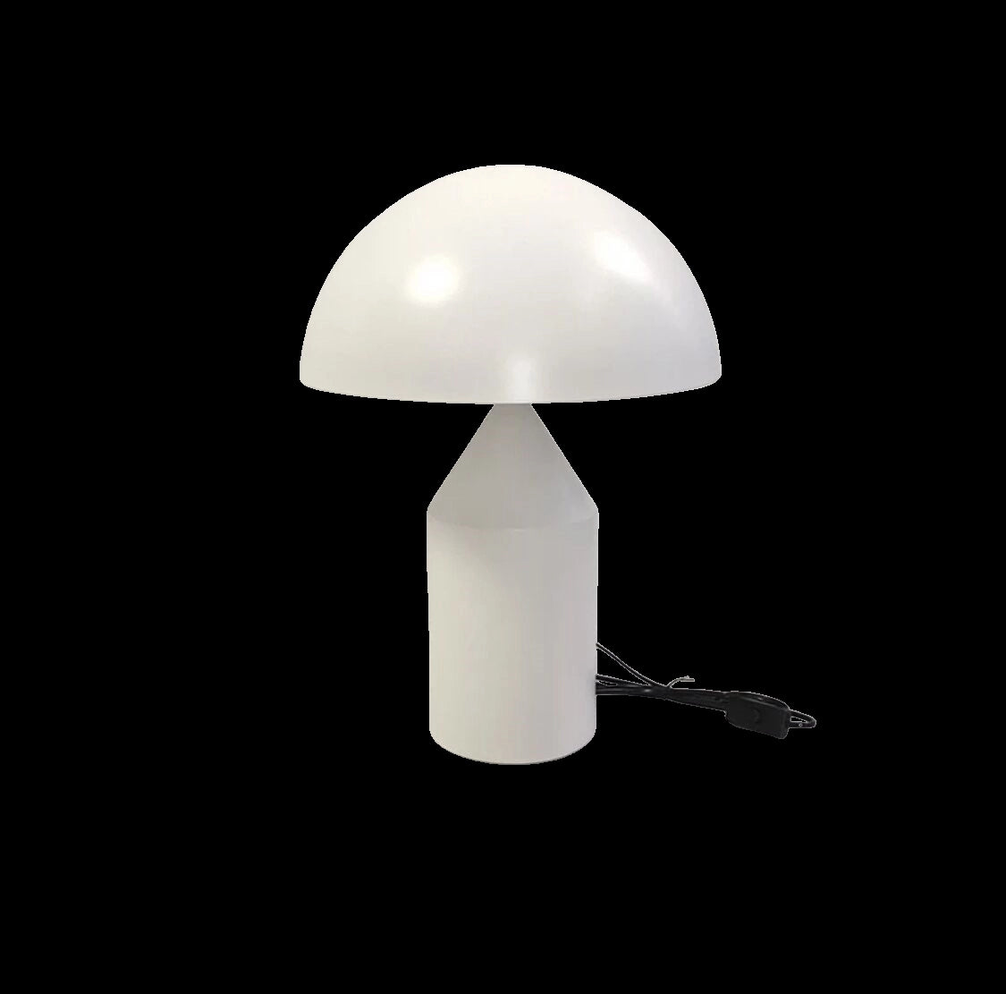 Modern black and white geometric dome pendant light with gold interior, 50cm, hanging from ceiling, luxury decor piece
